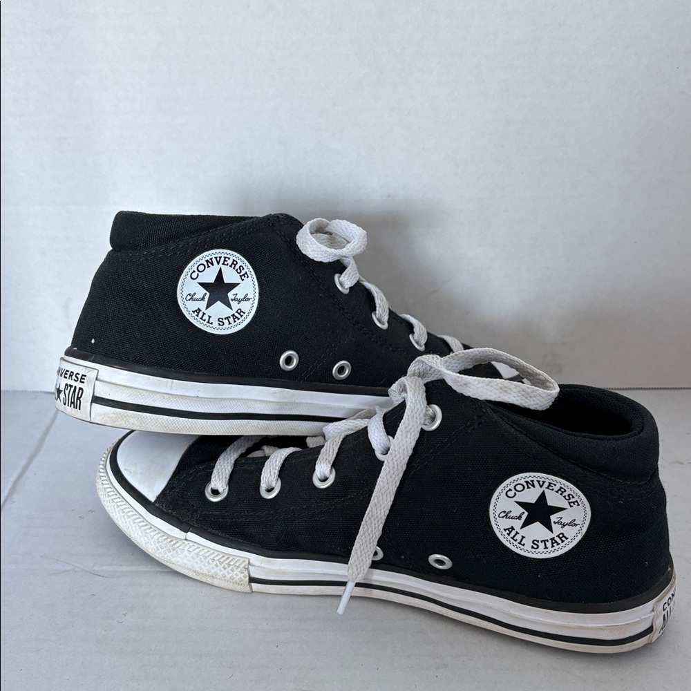 Converse Black & White Kids High Top Sneakers